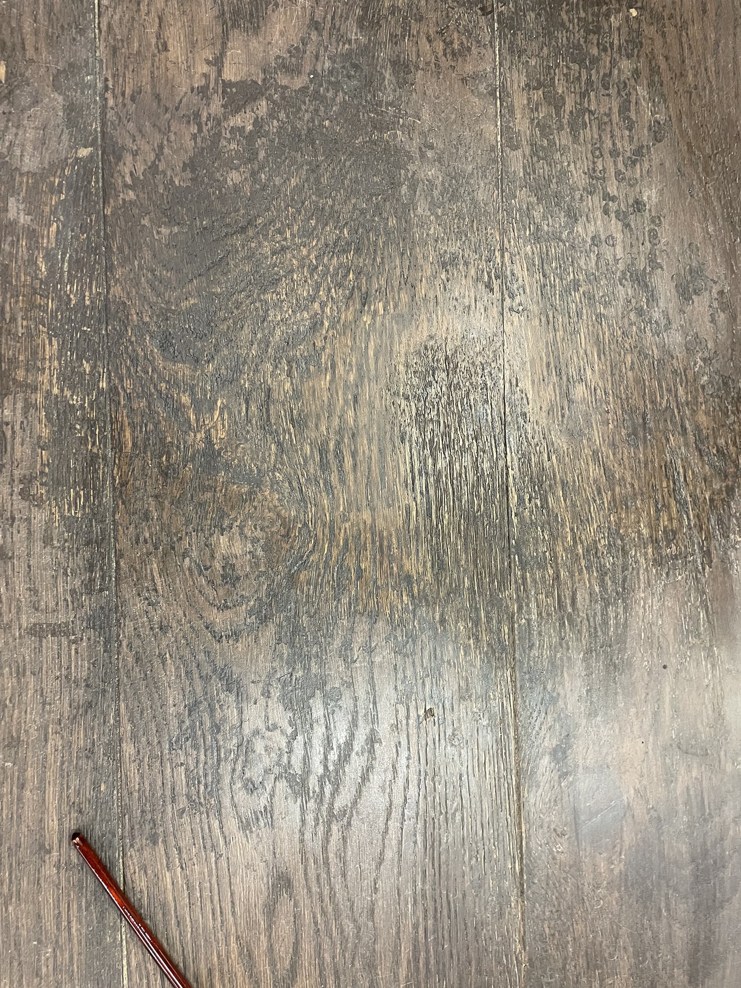 Our Wood Repairs We Repair It   Our Wood Flooring Repairs Progress Close Up 